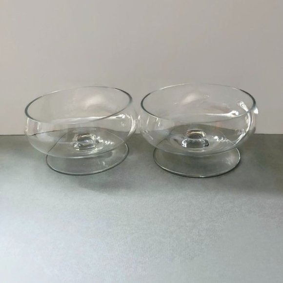 4 piece glass serving containers, Cookie or chips serving set - Picture 9 of 11